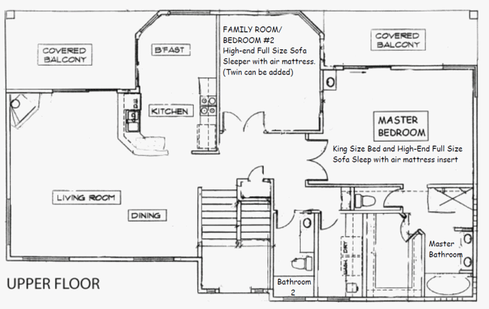 Palisades Retreat - Second Floor